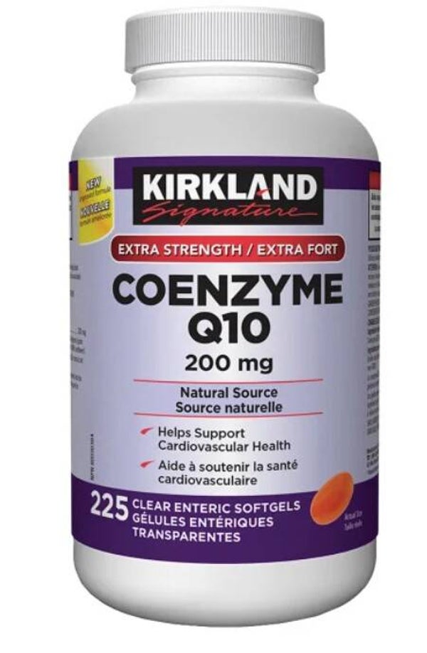 Kirkland Signature Coenzyme Q10 200 mg, 225 Clear Enteric Softgels