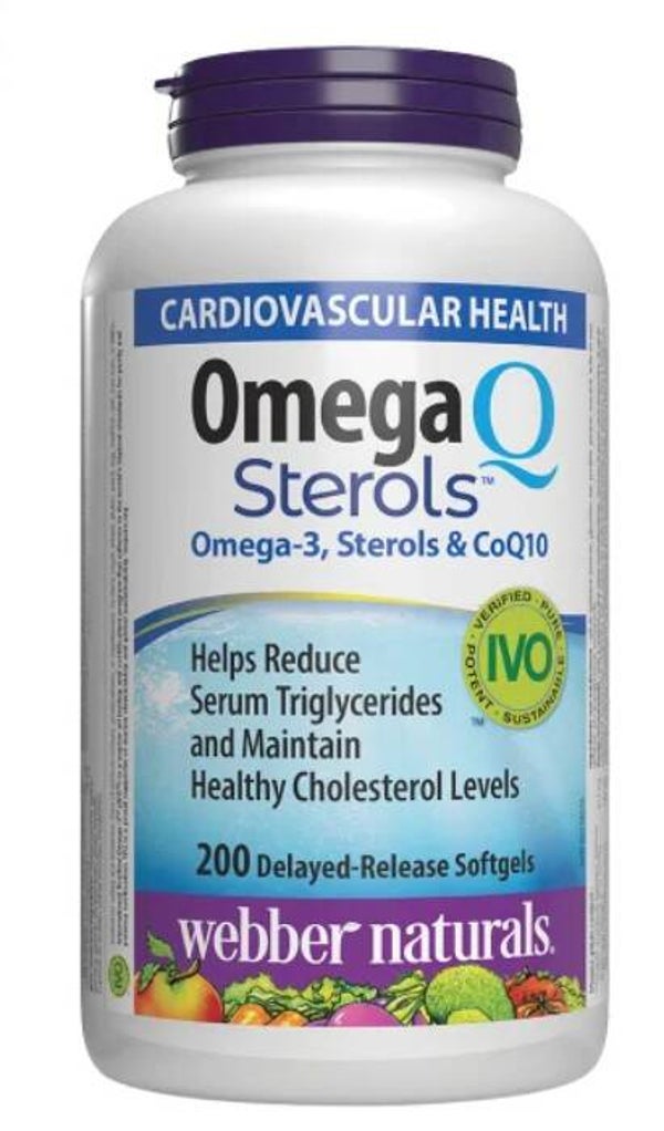 Webber naturals Omega-3 & CoQ10 with Plant Sterols