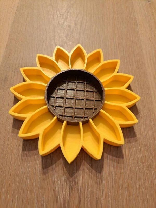 vulvorm zonnebloem
