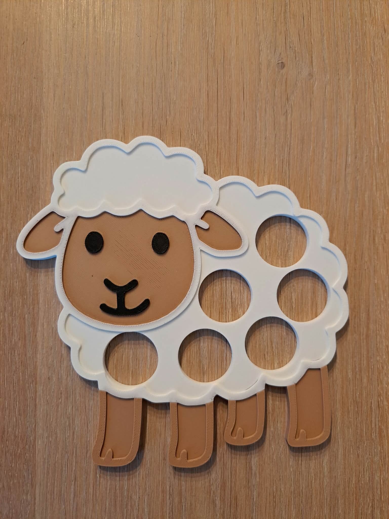 schaap met gaten
