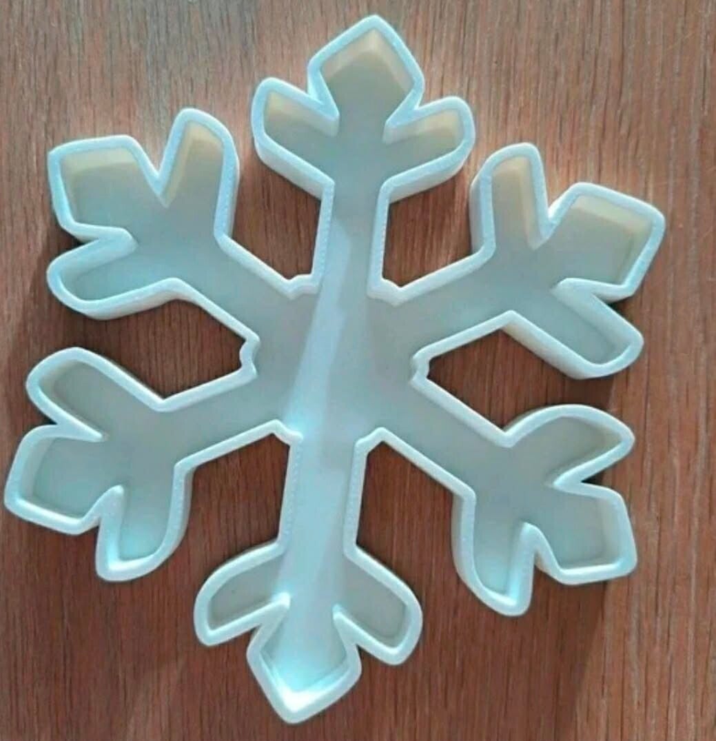vulvorm wit sneeuwvlok