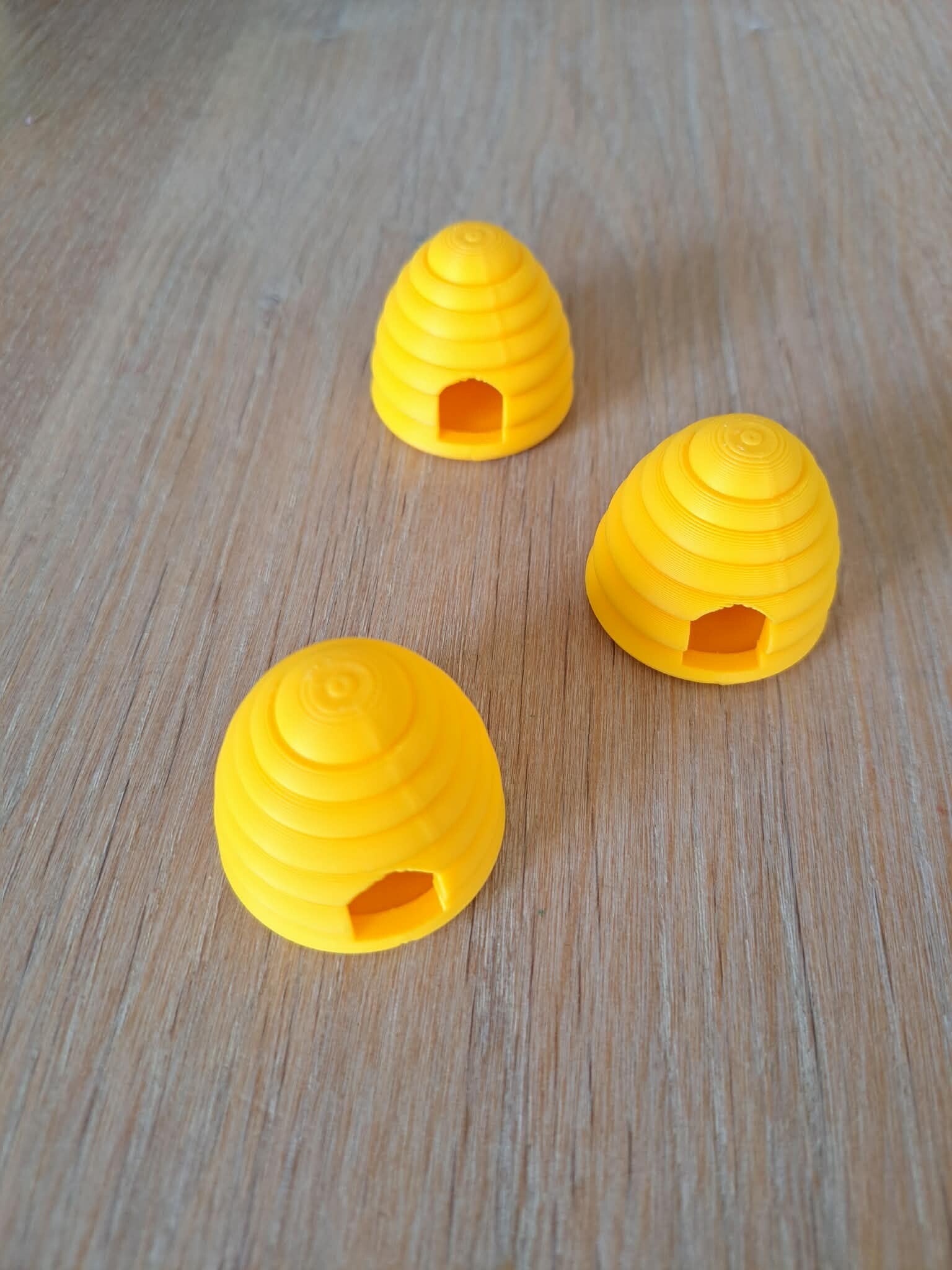 Set 3 mini bijenkorfjes