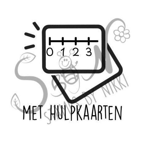 Stempel Met hulpkaarten