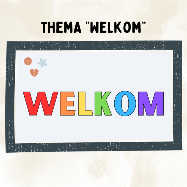 Themaletters "Welkom"