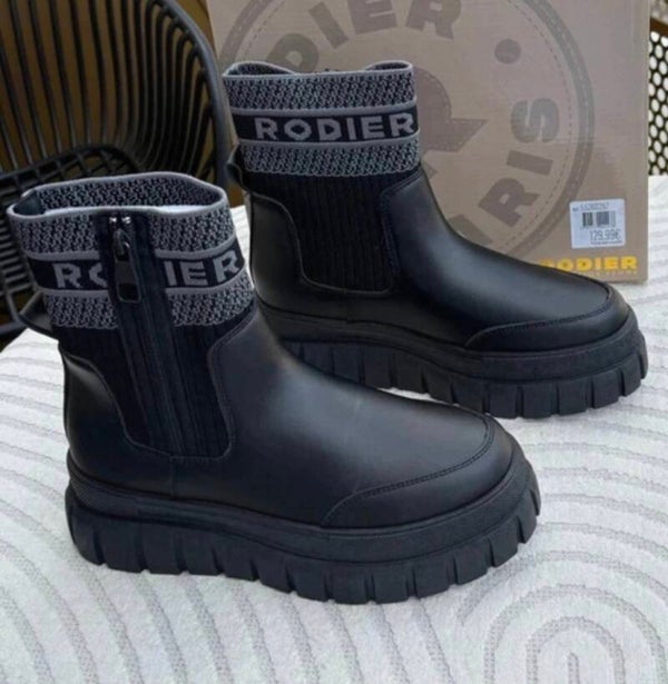 Bottine Rodier Blanc ou Noir