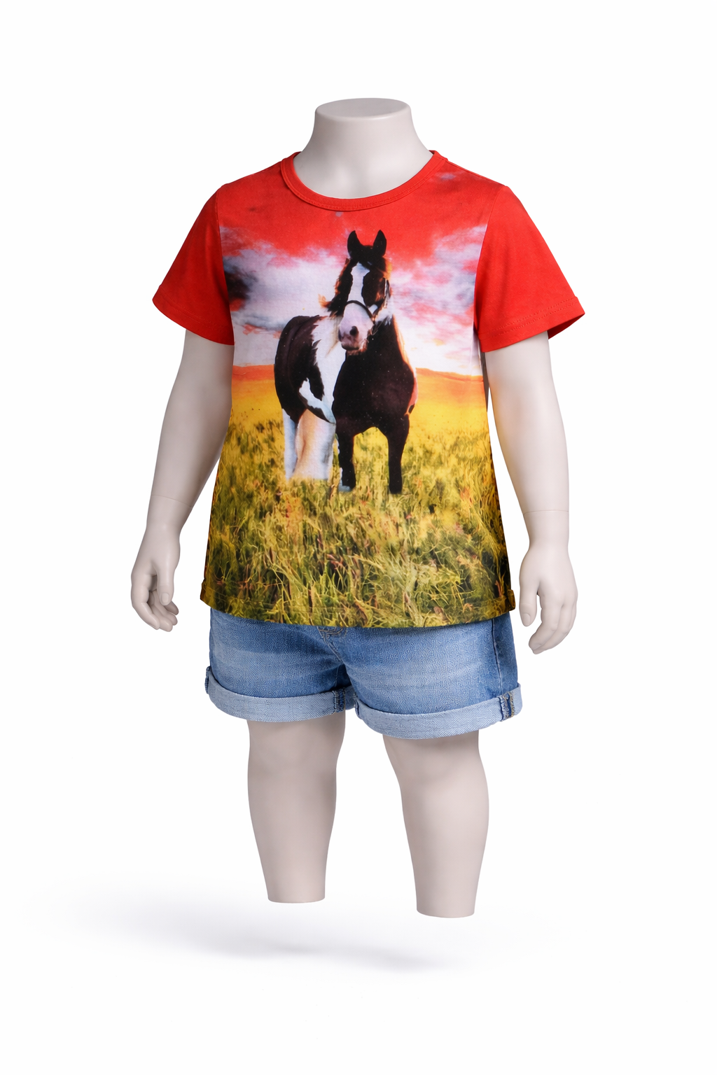 T-shirt Tinker oranje