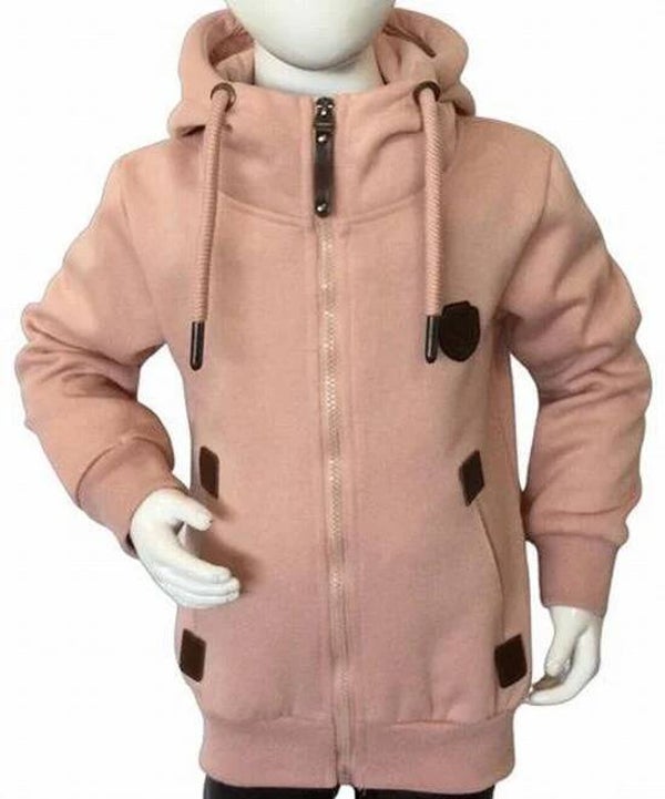 Vest effen lichtroze *