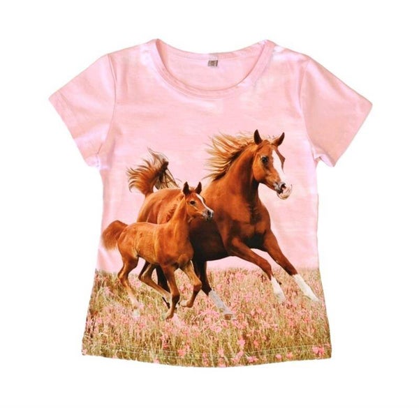 Tshirt Merrie en veulen
