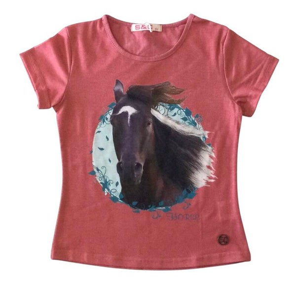 T-shirt paard