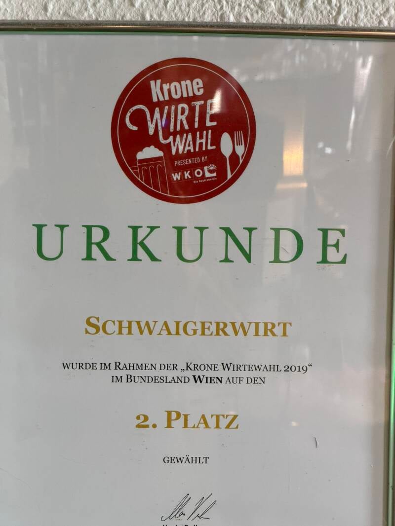 wer ist der beliebteste wirt im ganzen land schwaigerwirt
