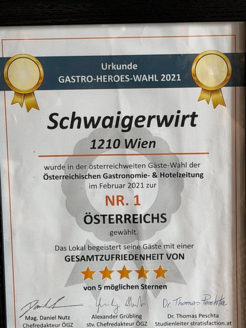 Gastro Hero Schwaigerwirt