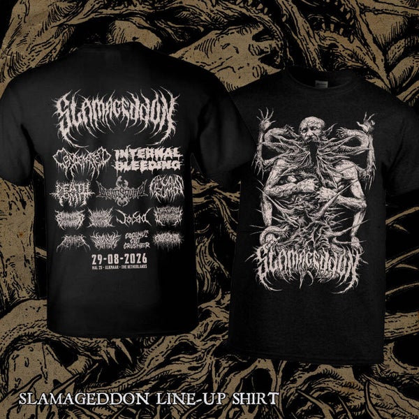 SLAMAGEDDON LINE UP 2026 - grijs