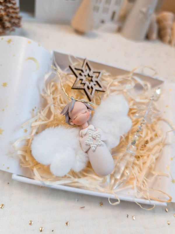 Coffret "Petit Ange & Attrape-Soleil" - Création Artisanale