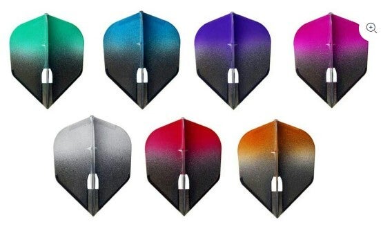 L-Style Champagne Flights Pro – TwoTone Weiß/klar Mit Farbigem Highlight, Shape Pink