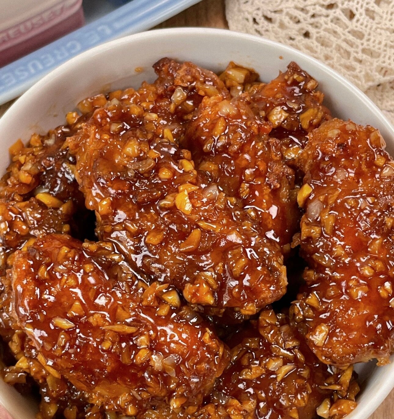 Honey Garlic Chicken Wings