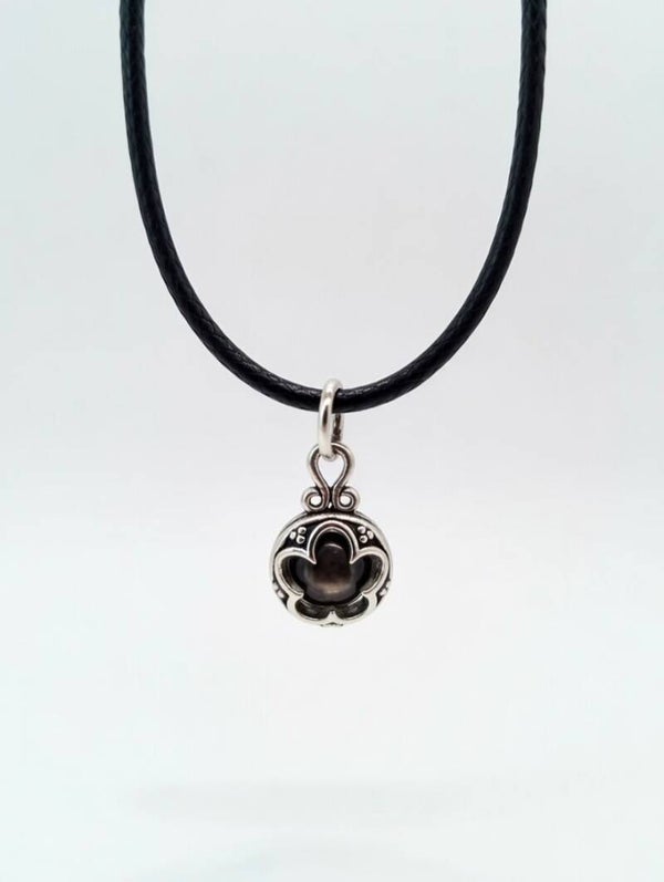 Colgante plata Coltand con Ojo de tigre