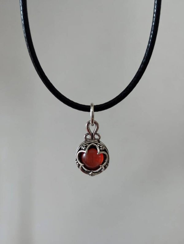 Colgante plata Coltand con Carneola