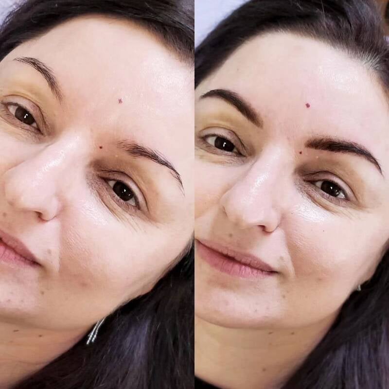 Brow shape and tint
