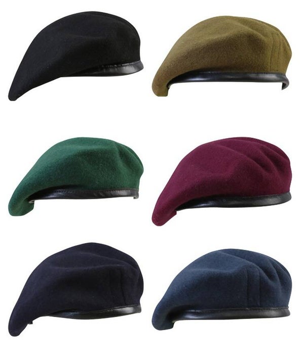 British Army Berets - Various Colours