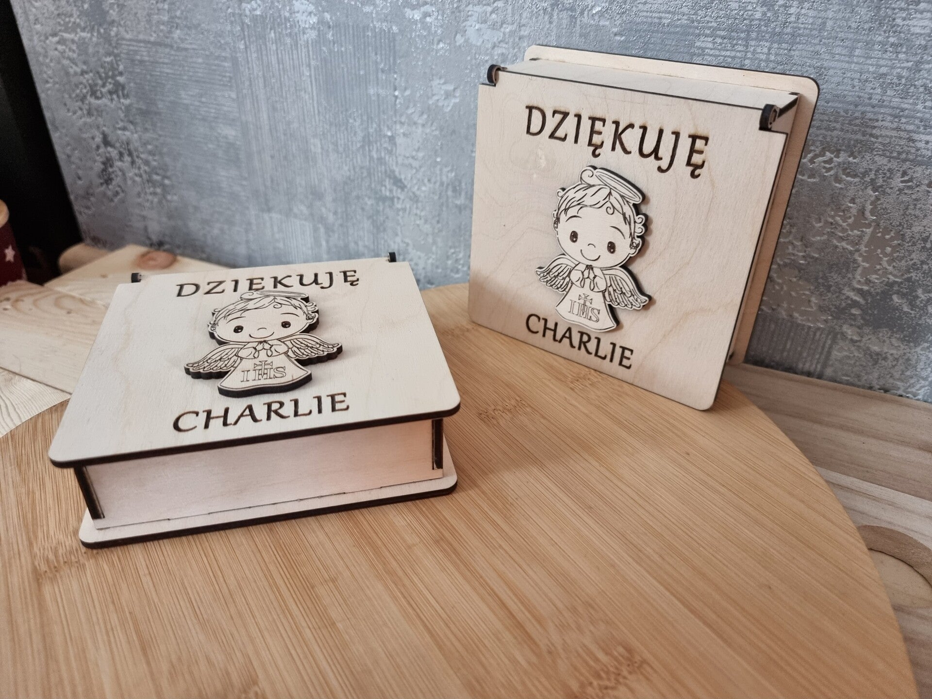 Personalized Thank You Boxes for Special Occasions, Personalizowane pudełka z podziękowaniami na specjalne okazje