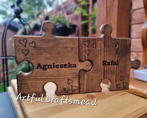 Personalized Wooden Puzzle – A Unique and Heartfelt Gift, Wooden Jigsaw With Name