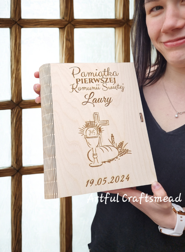 Luxury First Holy Communion Book Box – Large Edition