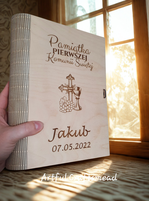 Luxury First Holy Communion Book Box – Large Edition