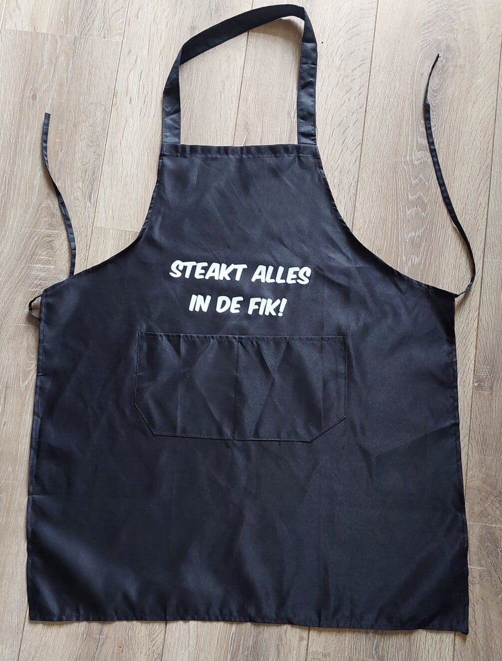 Steakt alles in de fik!