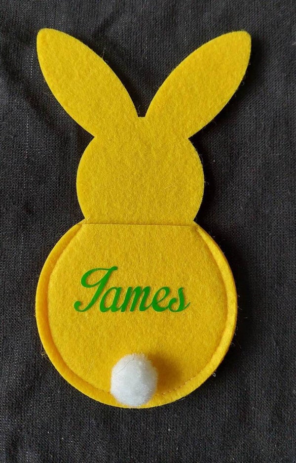 Bestekzakje met naam