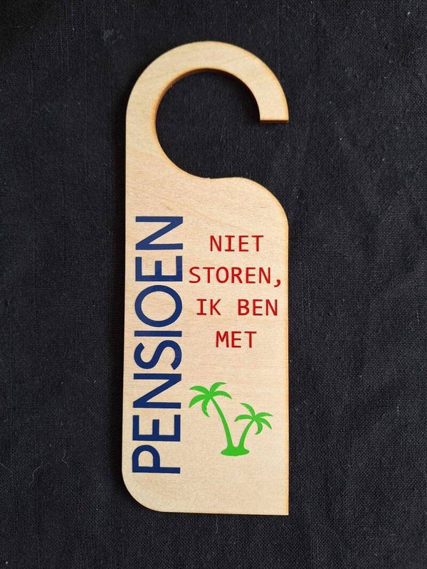 Deurhanger pensioen