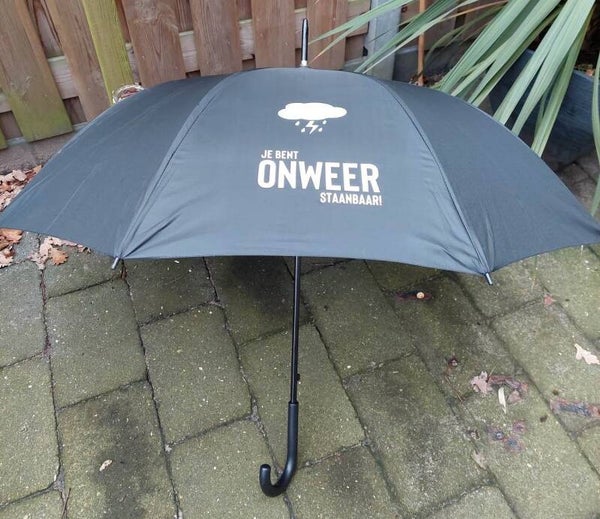 Je bent ONWEER staanbaar