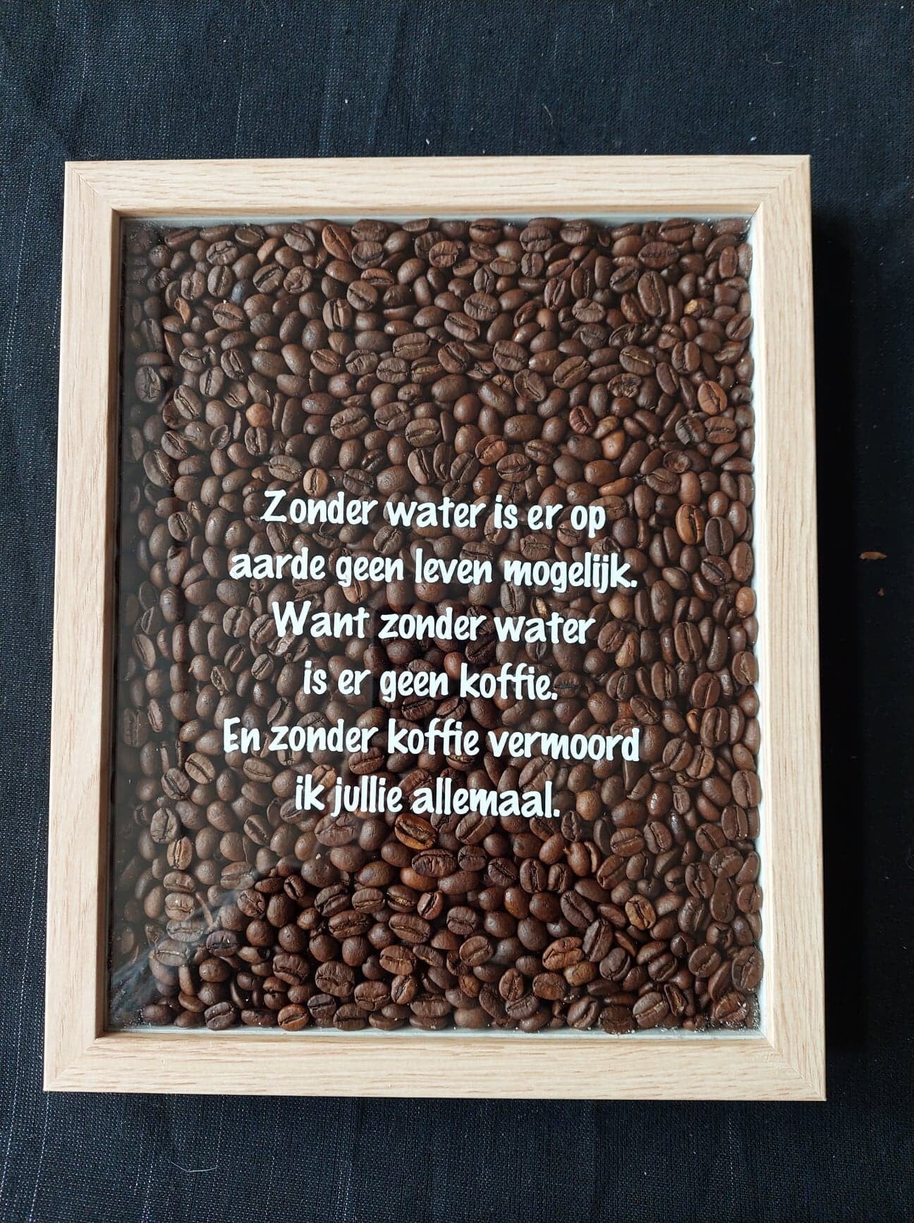 Zonder water... humeurig typje