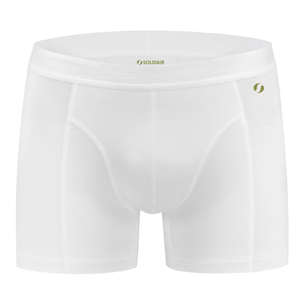 Bamboe boxershorts in wit