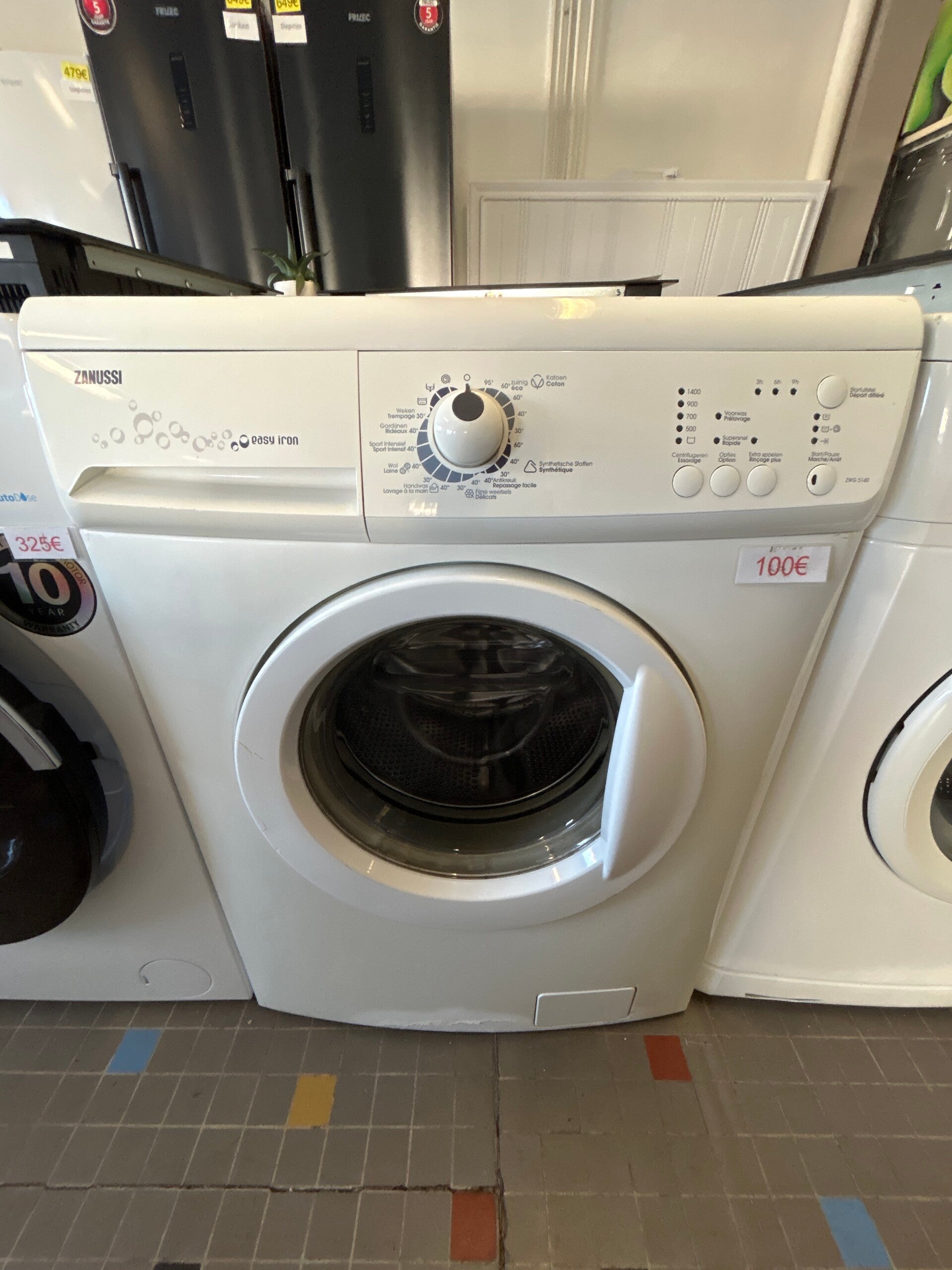 Zanussi wasmachine