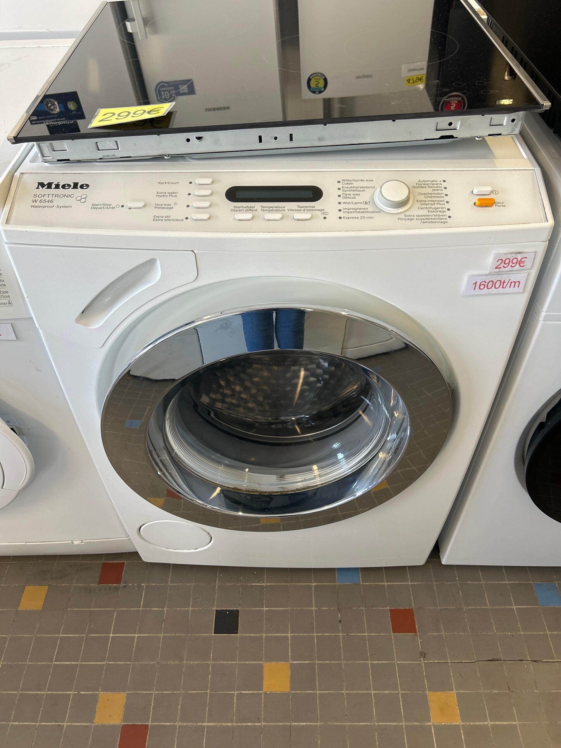 Miele wasmachine - 9 kg - 1600 t/m