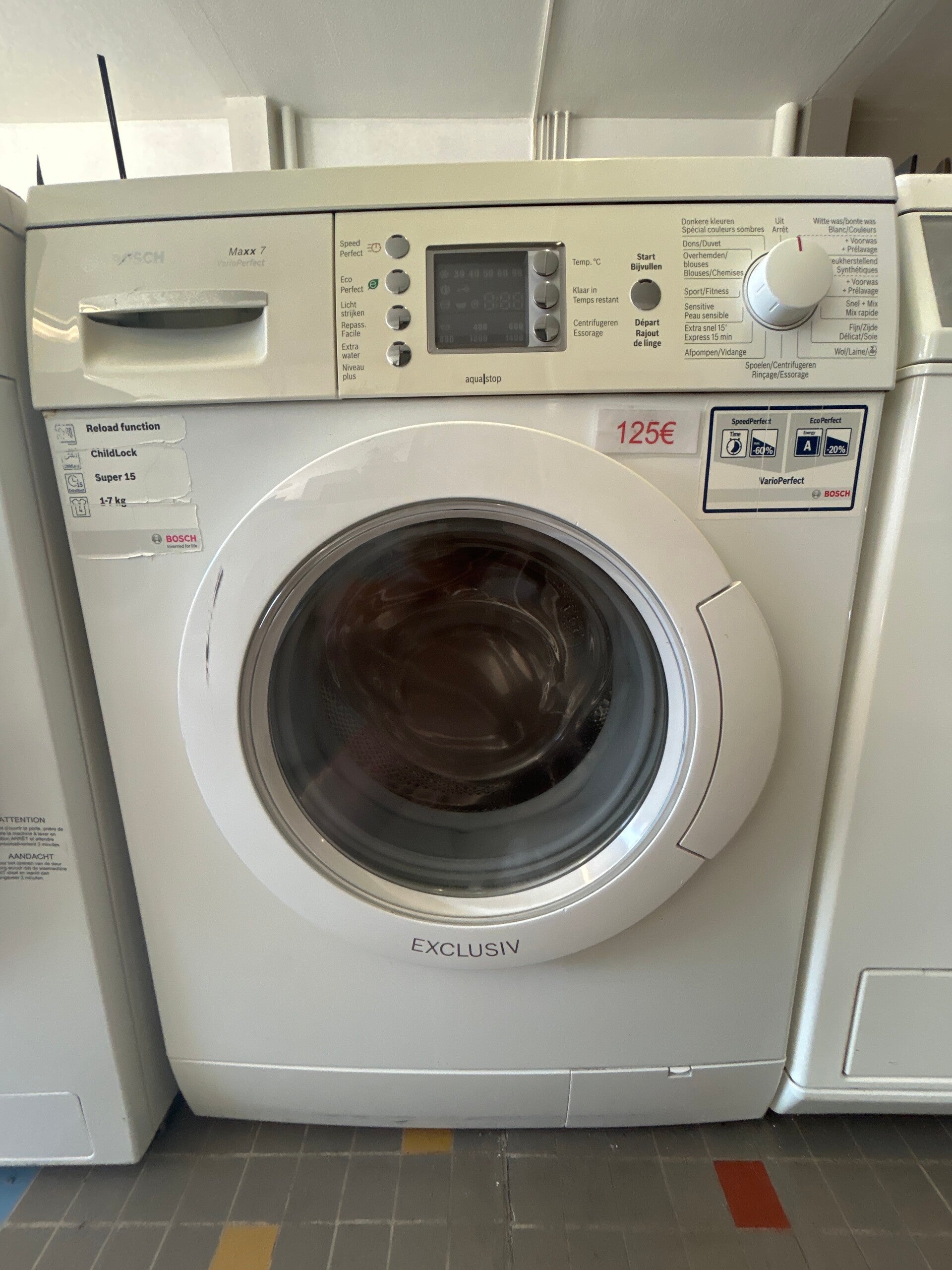 Bosch wasmachine - 7 kg -  1400 t/m