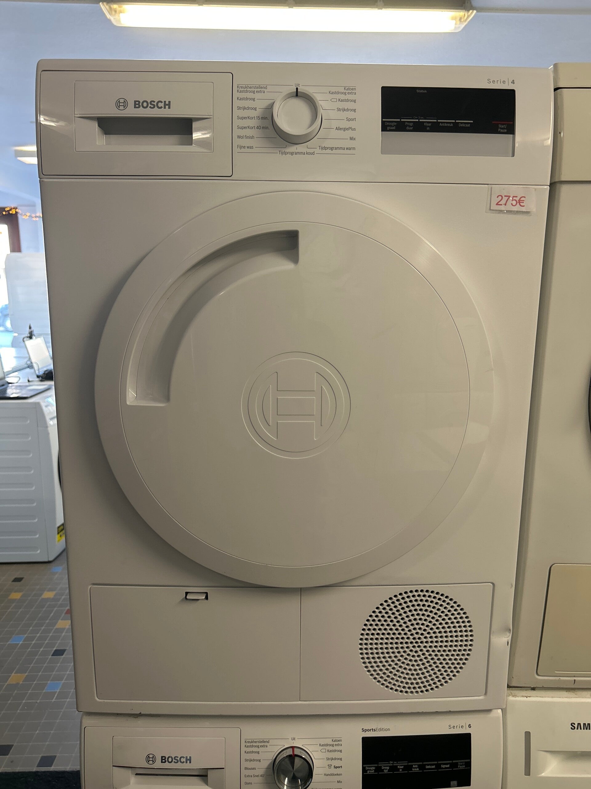 Bosch droogkast - snel drogend - 8 kg