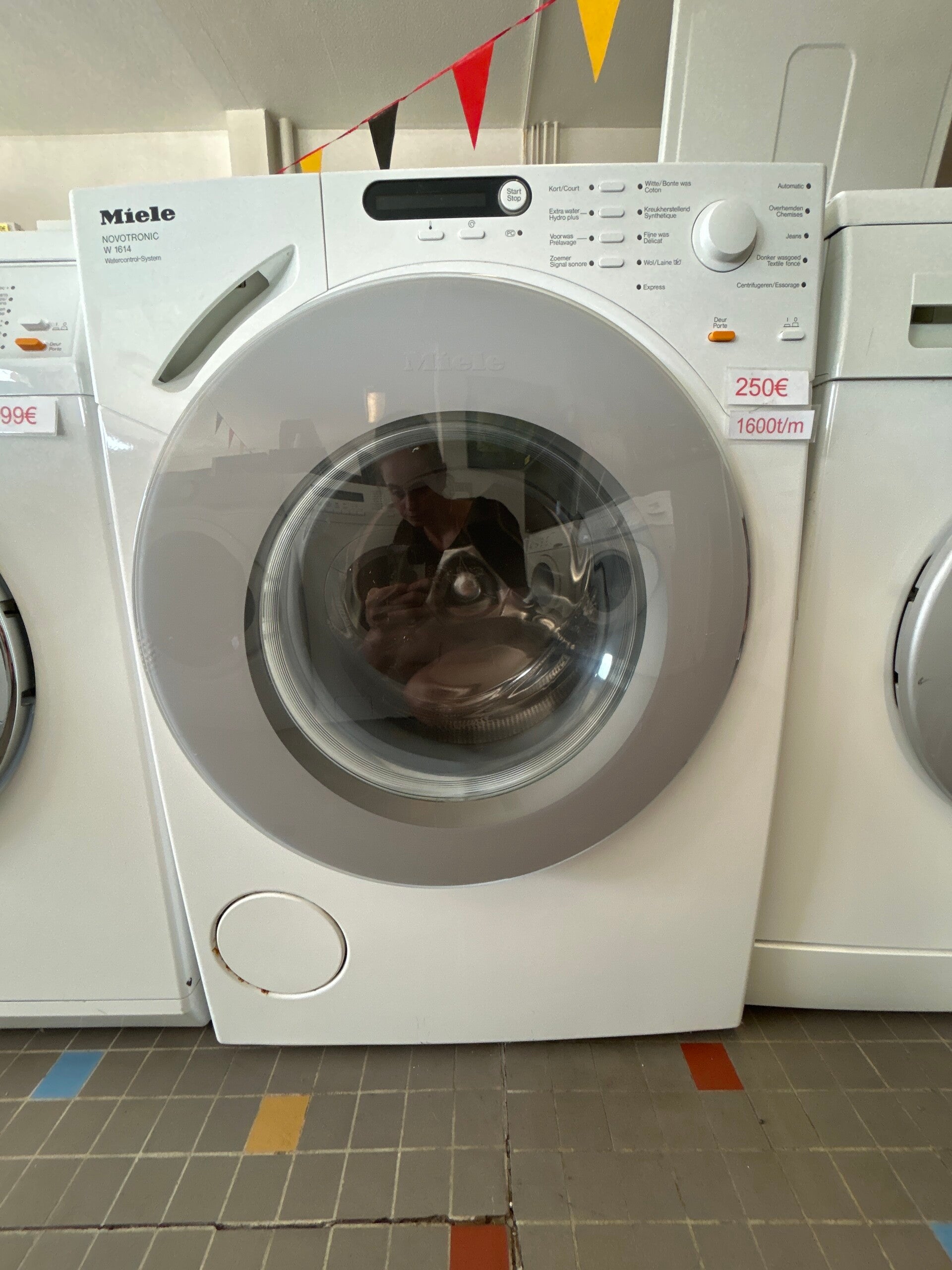 Miele wasmachine - 8 kg - 1600 t/m