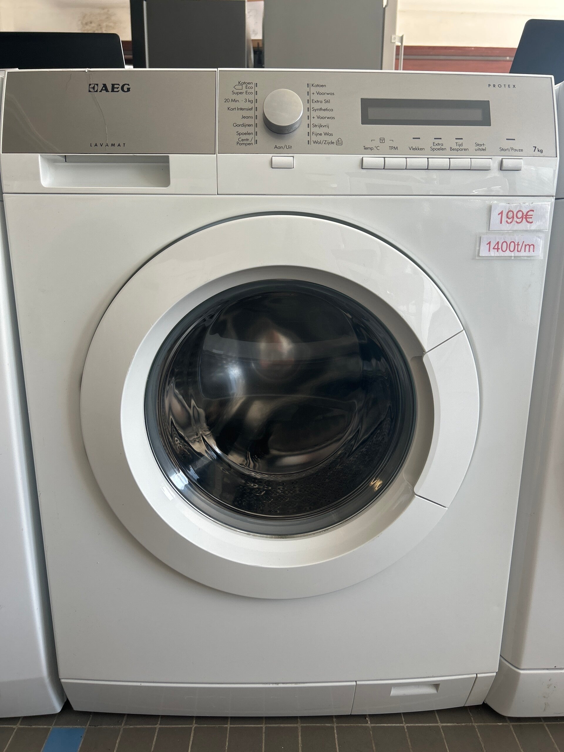 Wasmachine Aeg - 7 kg - 1400 t/m