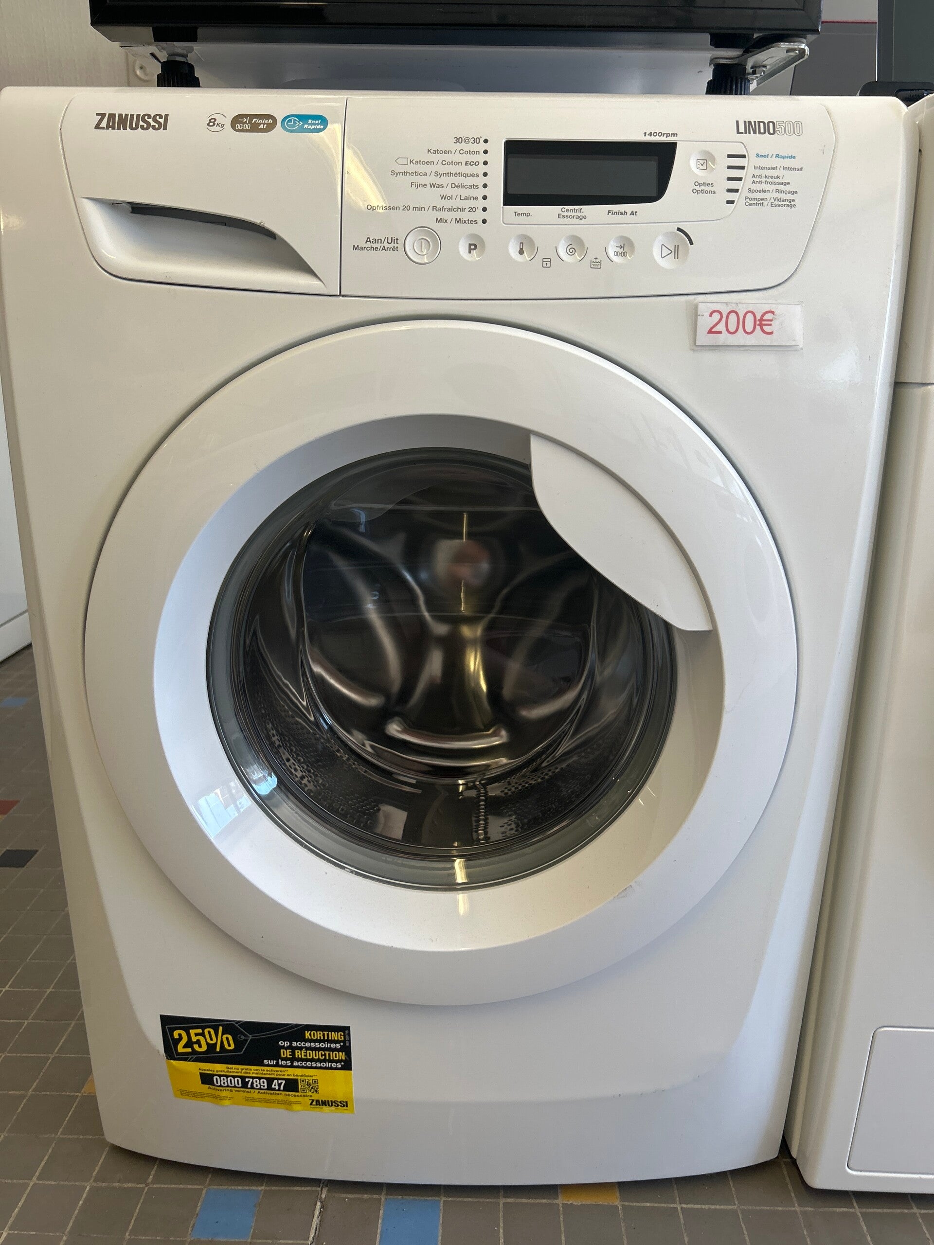 Zanussi wasmachine