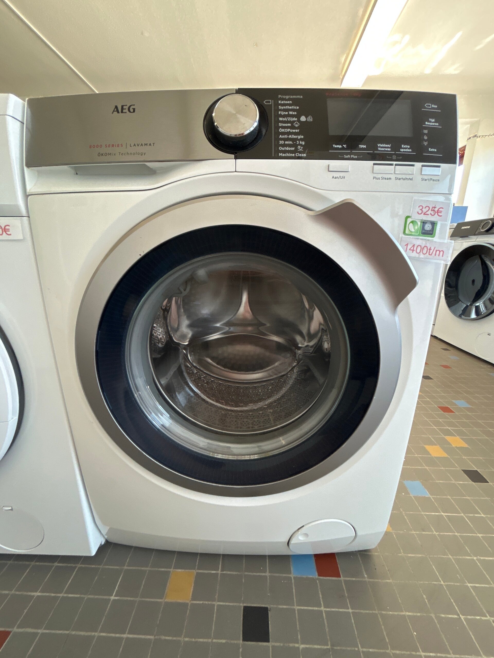 Aeg wasmachine - 8 kg - 1400 t/m