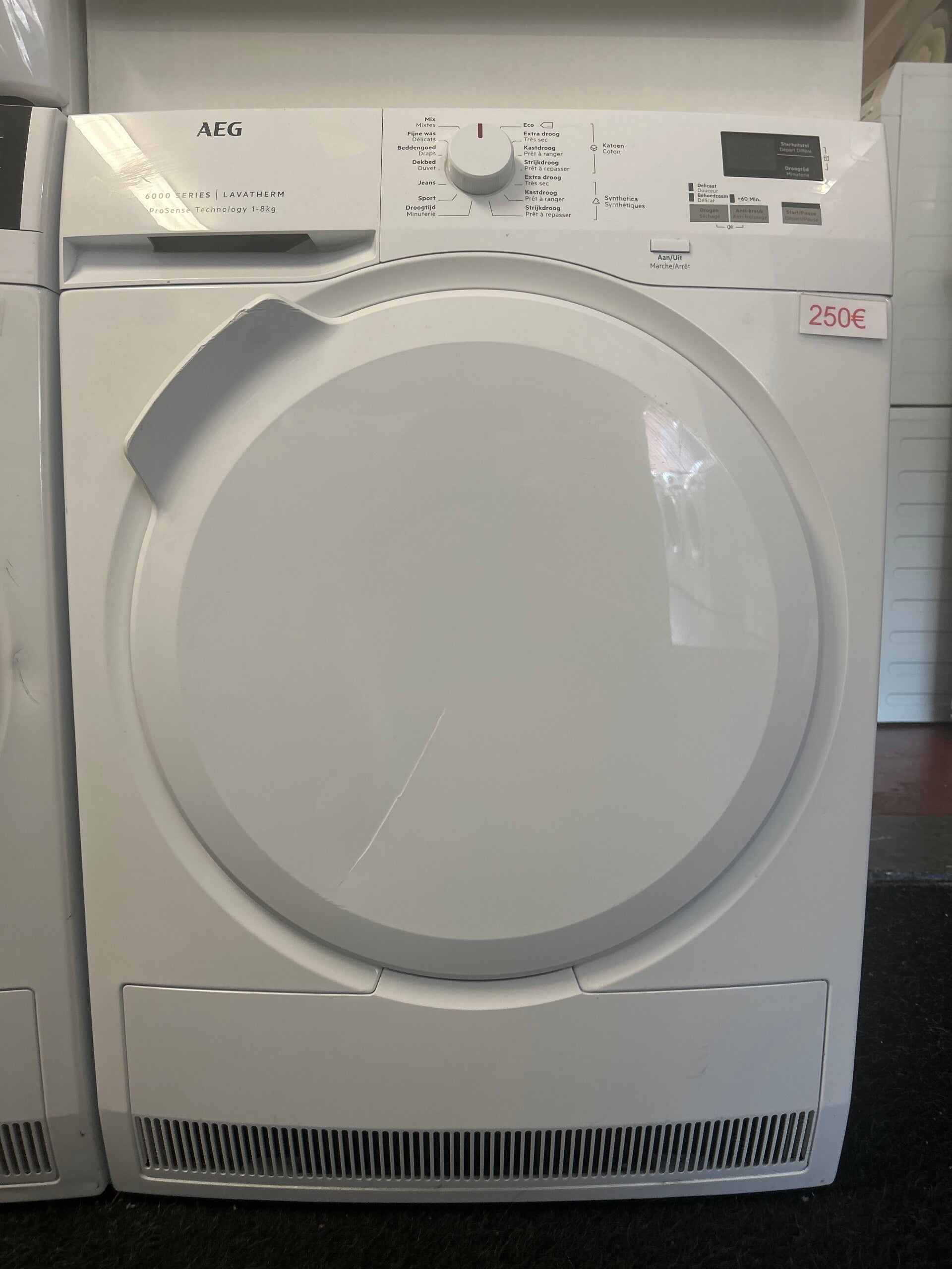 Aeg droogkast - 8 kg - snel drogend