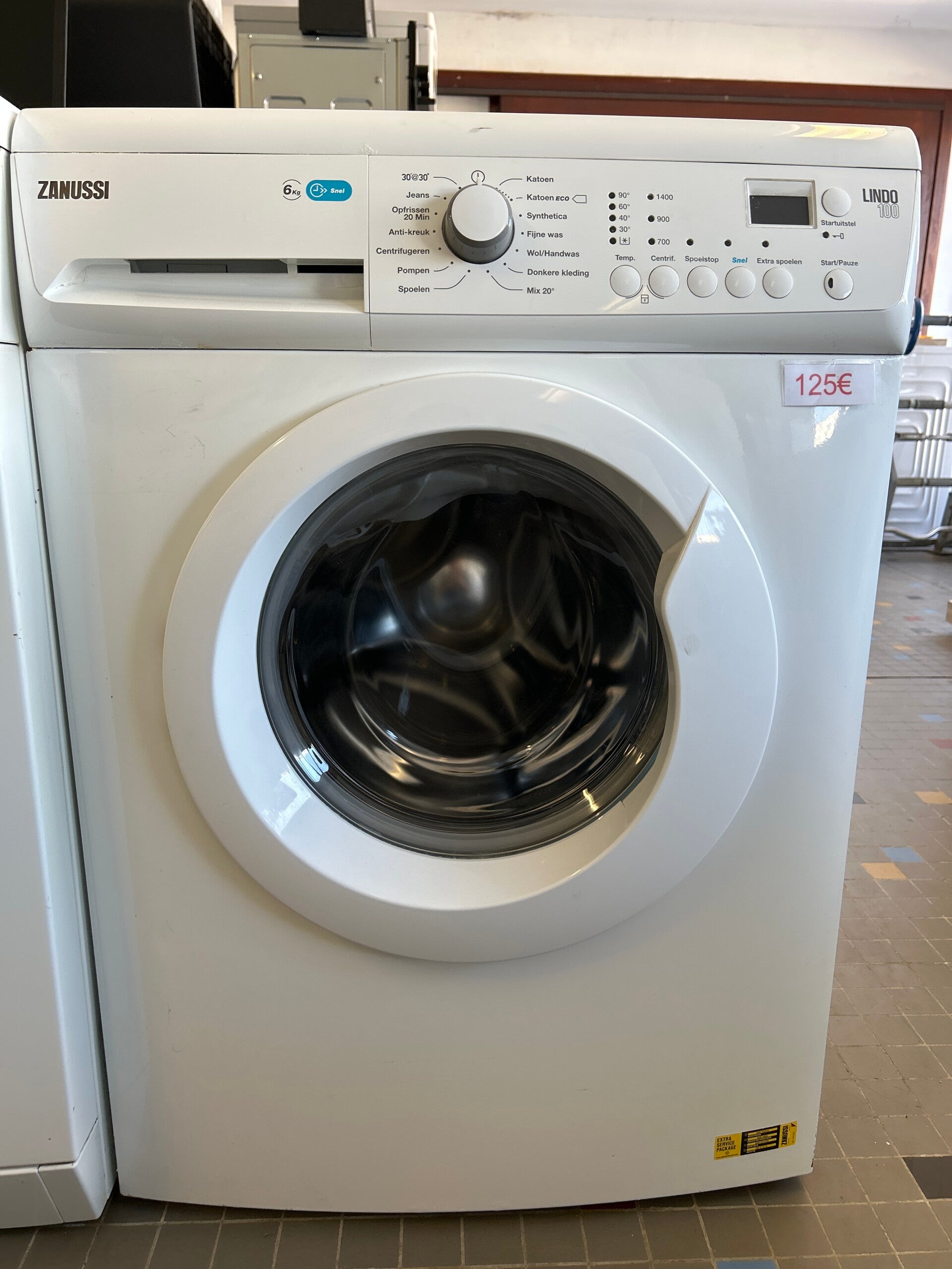 Wasmachine Zanussi -  6 kg - 1400 t/m - 1 jaar garantie