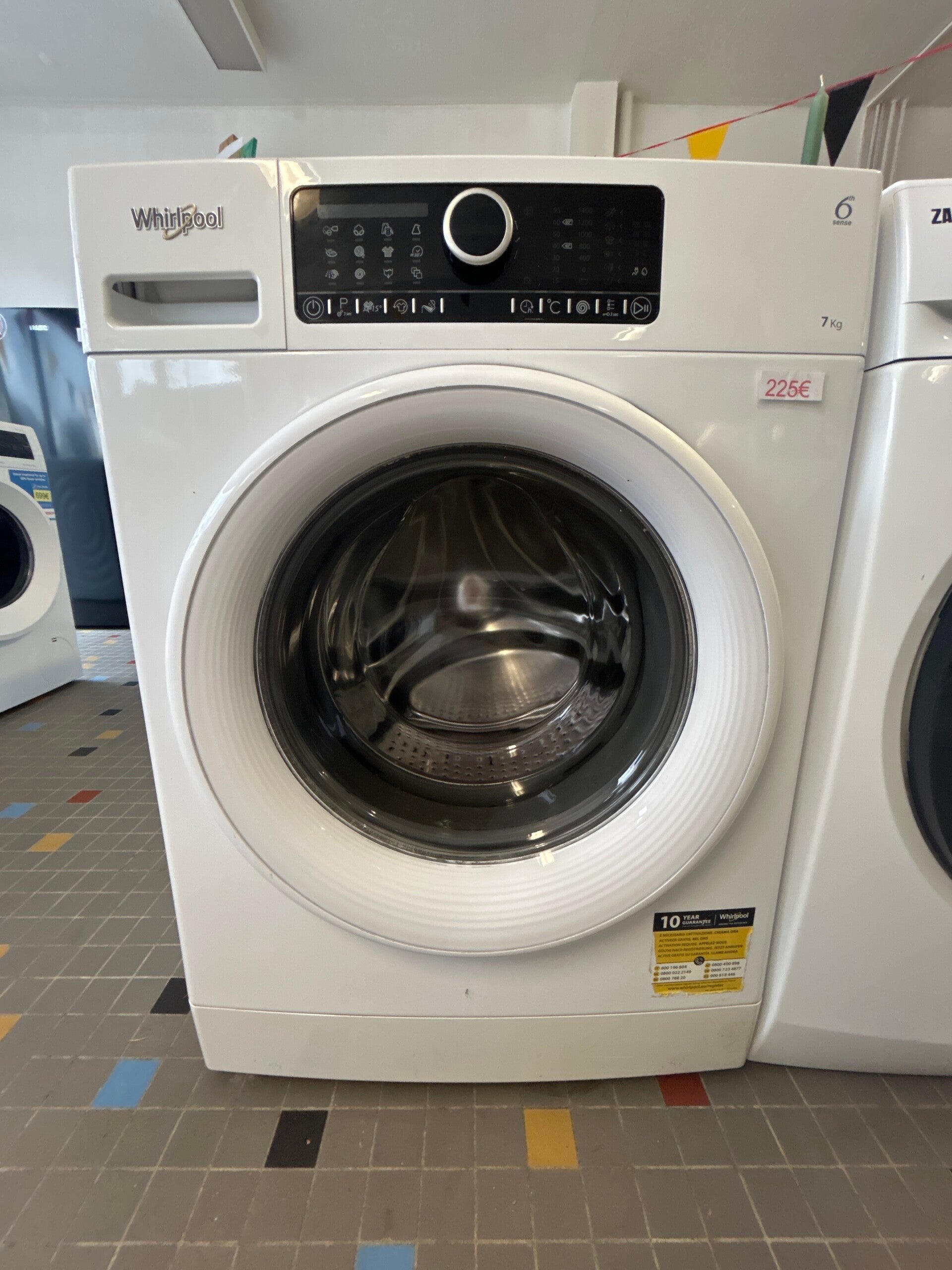 Whirlpool wasmachine - 8kg - 1400t/m