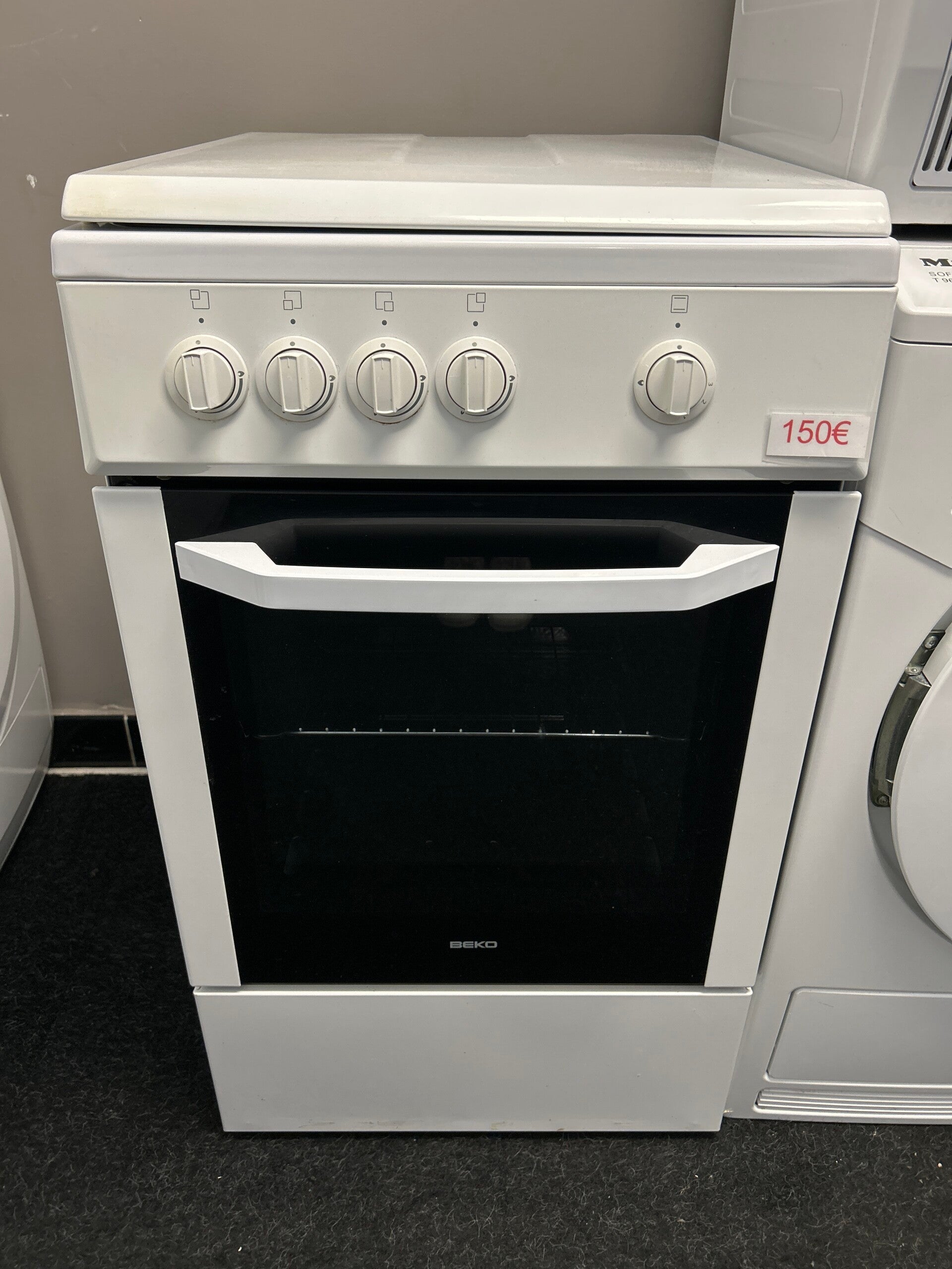 Fornuis Beko - volledig gas