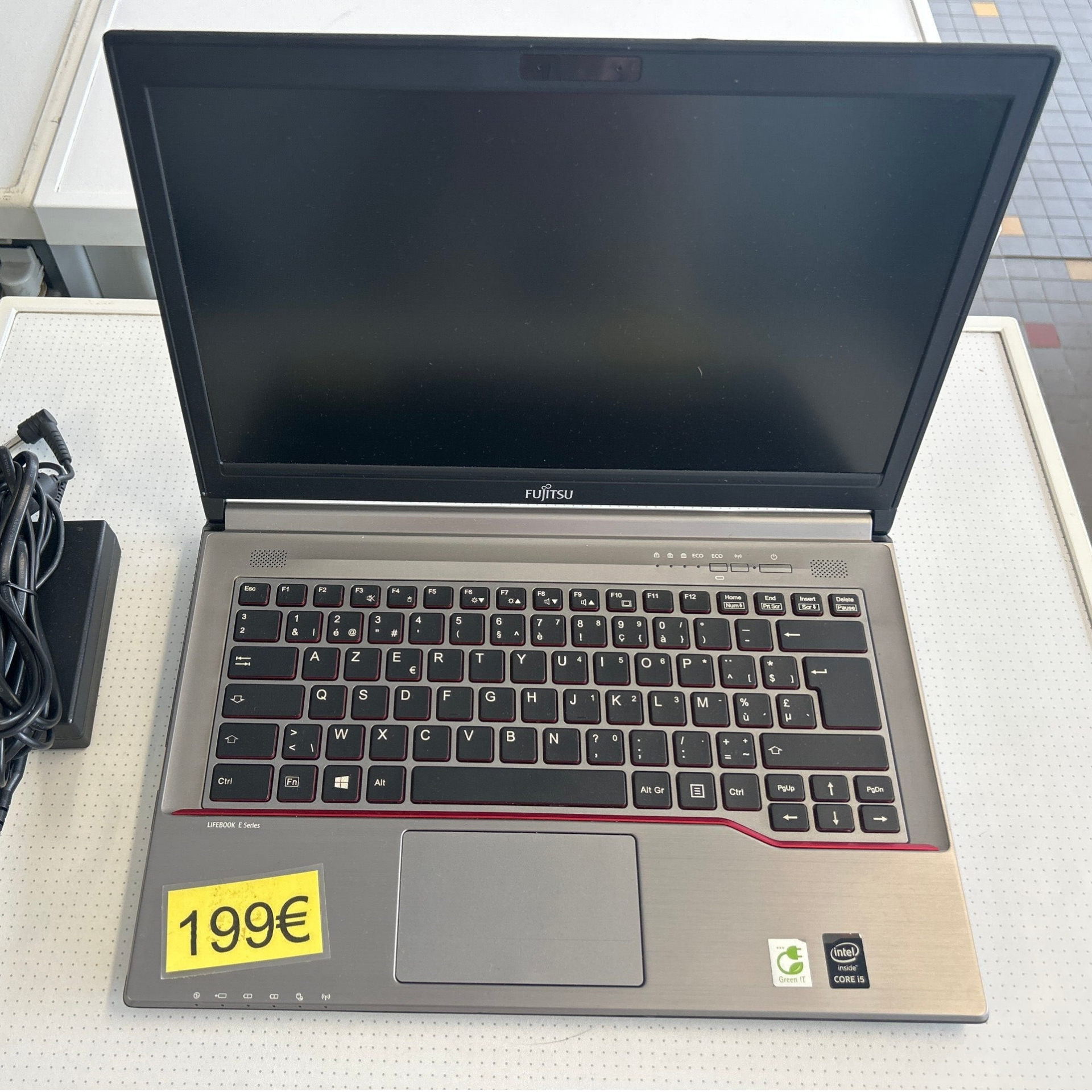 Laptop van Fujitsu - azerty
