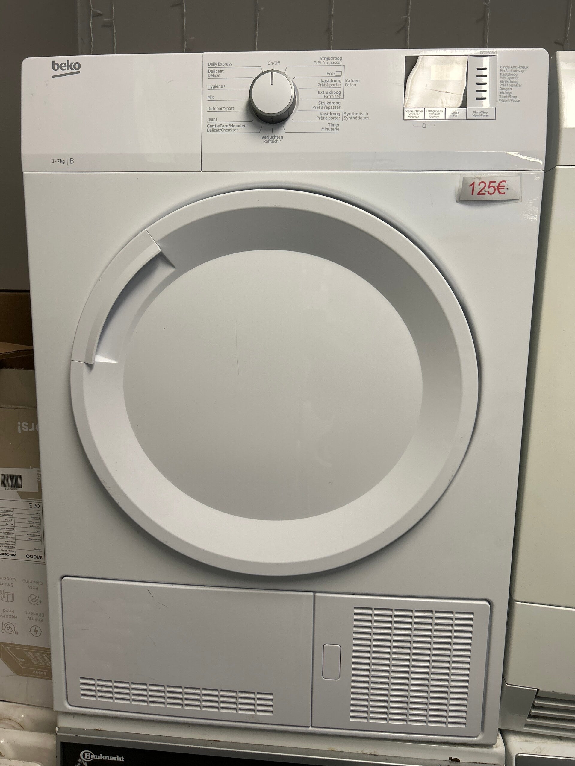 Beko droogkast - 7 kg - snel drogend