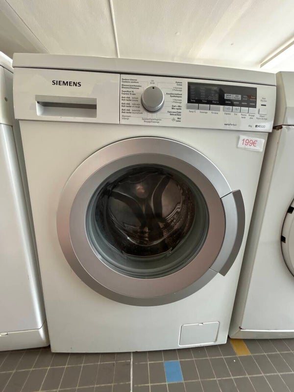 Wasmachine Siemens  - 8 kg - 1400 t/m - 1 jaar garantie