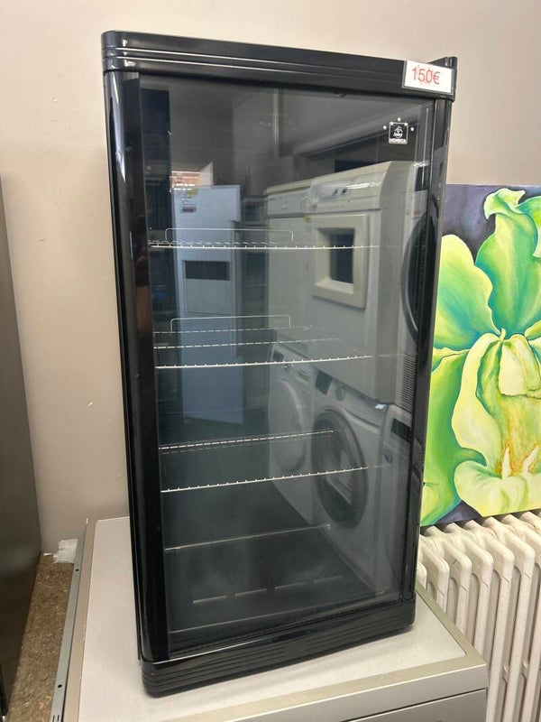 Frigo met glazen deur