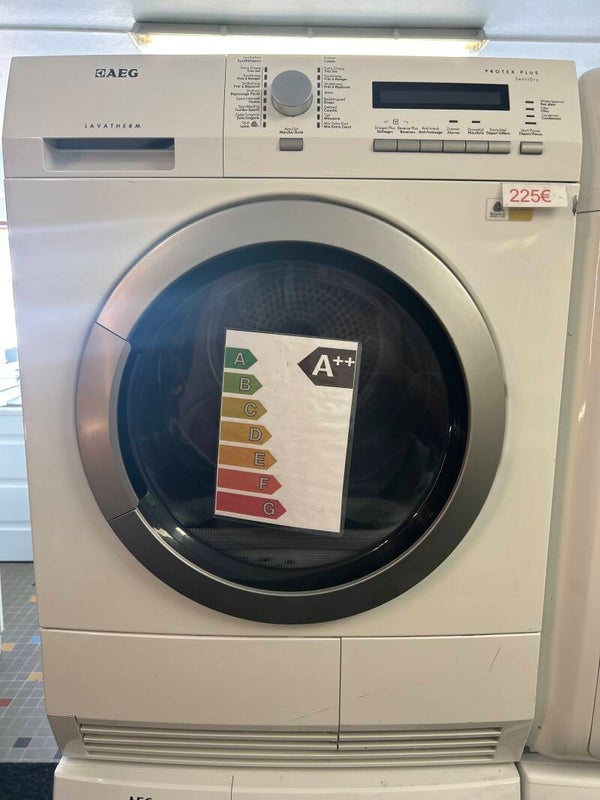 Droogkast Aeg - Warmtepomp - A-klasse - 8 kg - condensbak